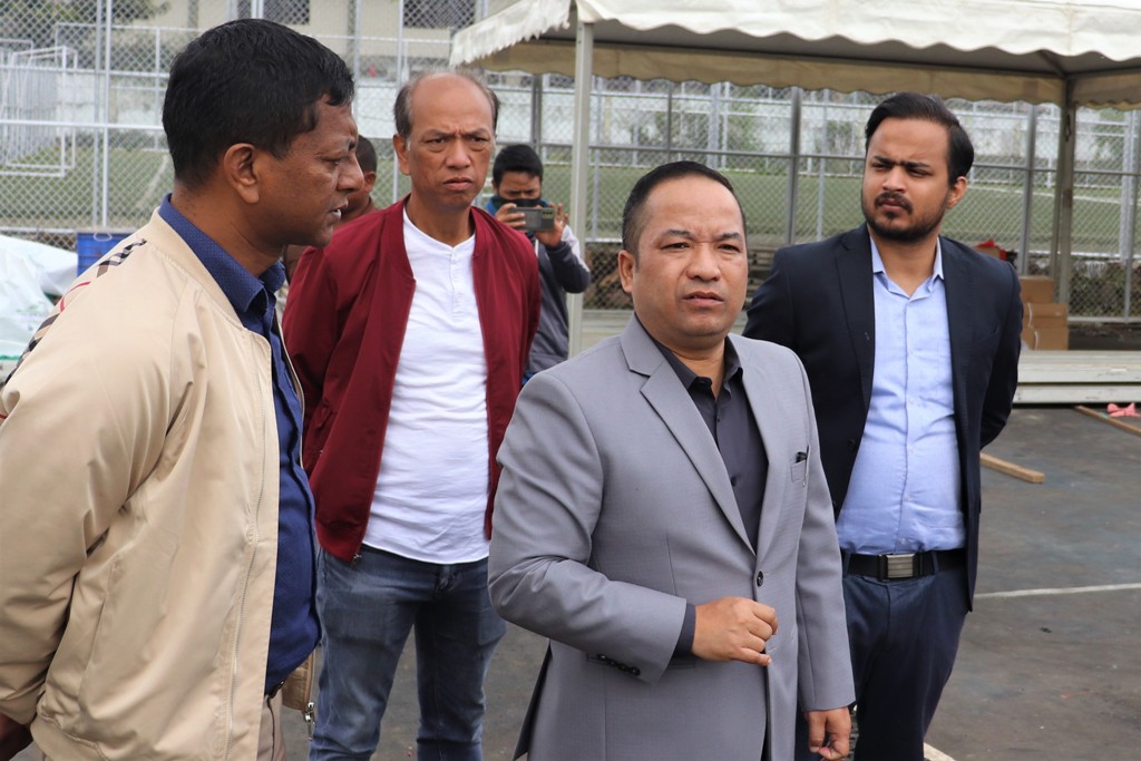 Visiting Chefs de Mission arrive in Shillong for 2nd North East Olympic Games 2022