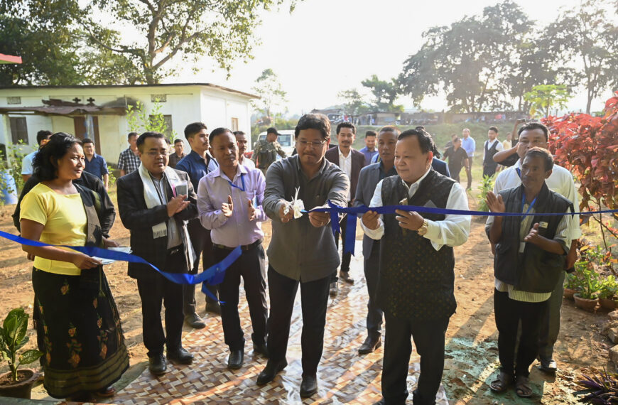 Meghalaya CM inaugurates Dalu Civil Sub – Division, Purakhasia C&RD block