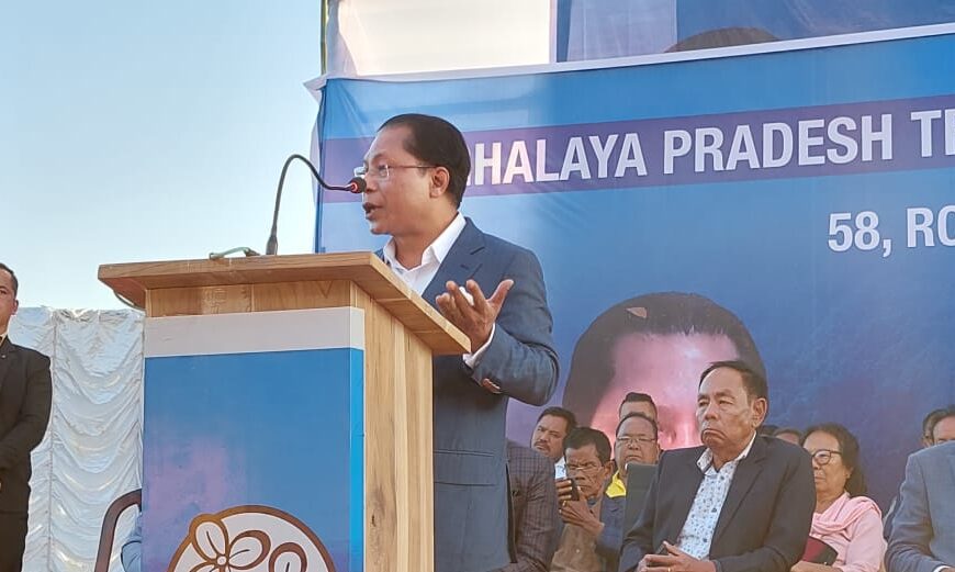 Dr. Mukul Sangma flays MDA government for crippling developments of Meghalaya