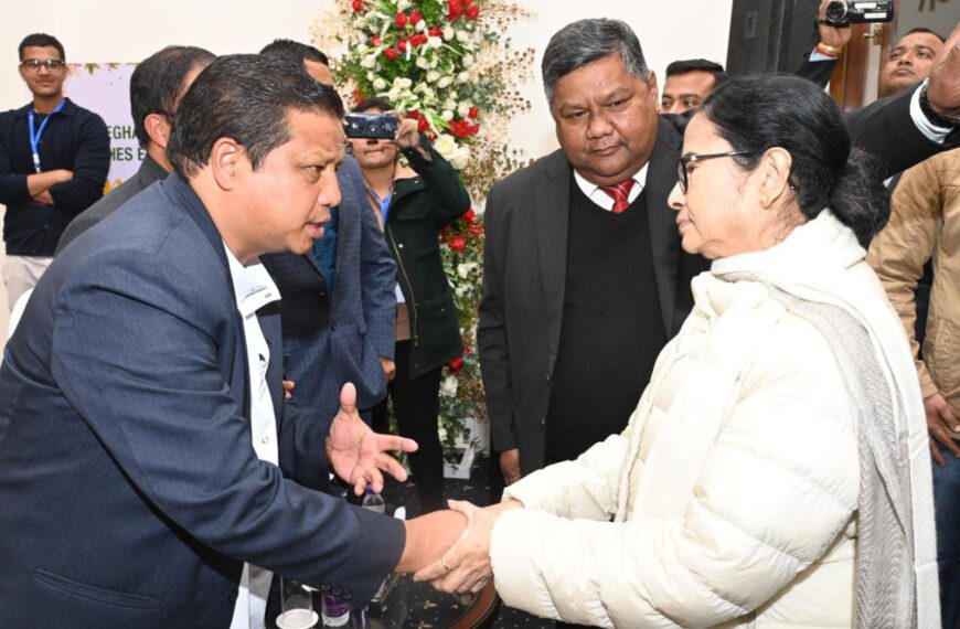 AITC Chairperson Mamata Banerjee attends pre-Christmas programme in Shillong