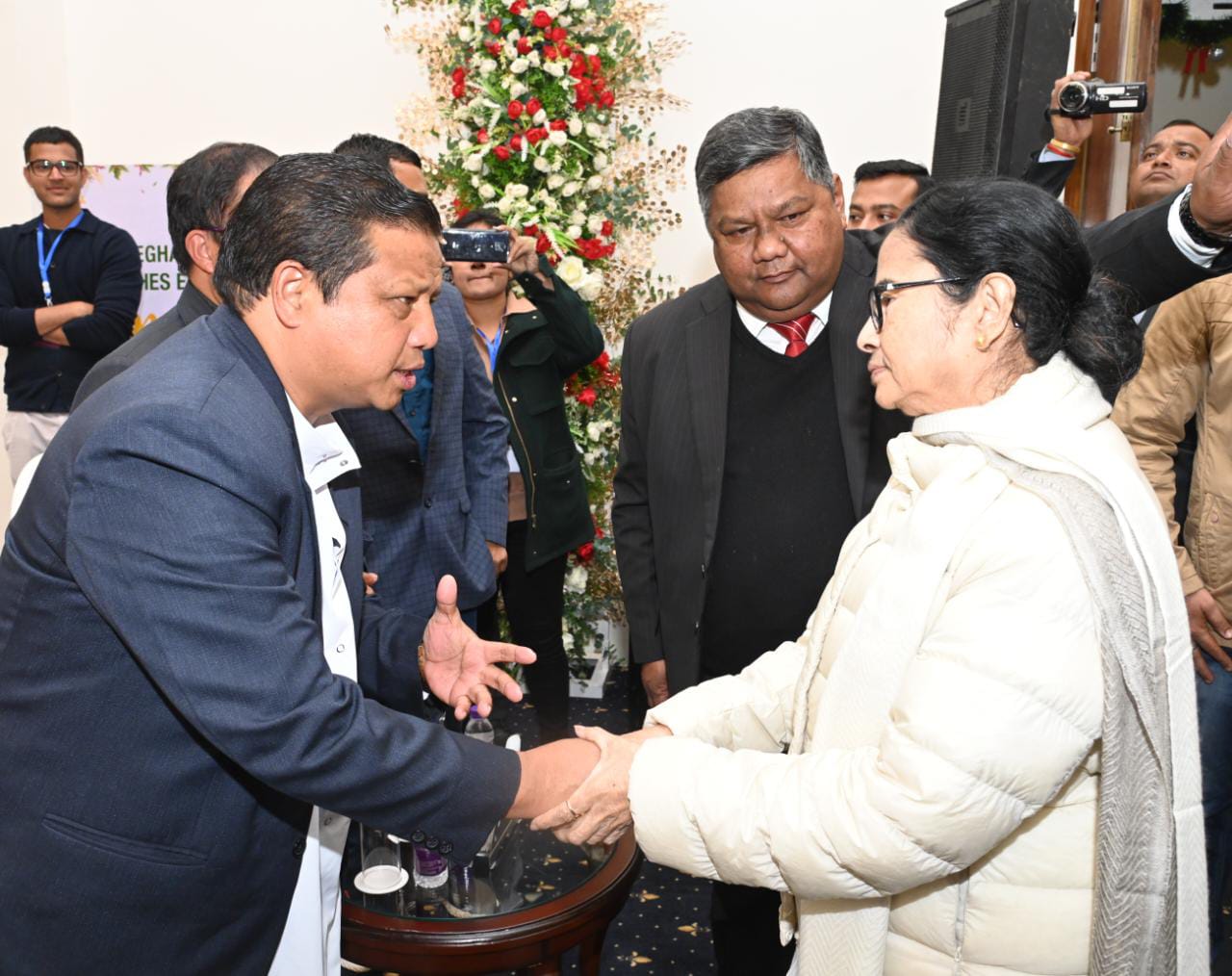 AITC Chairperson Mamata Banerjee attends pre-Christmas programme in Shillong