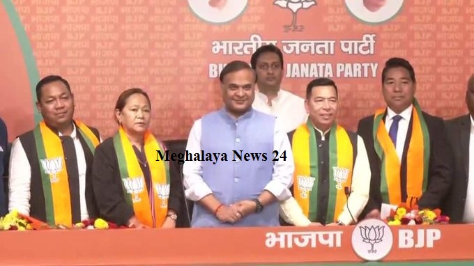 Meghalaya: 3 (Resigned) MLAs and one Independent joins BJP