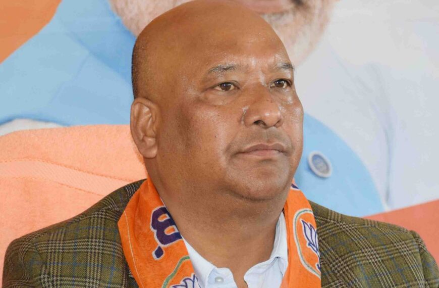 BJP state president assures overall development of West Shillong Constituency