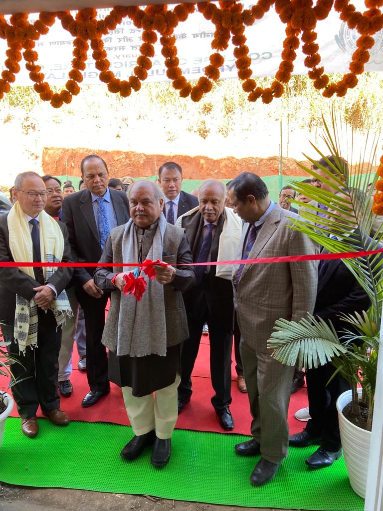 Union Minister for Agriculture and Farmers’ Welfare Narendra Singh Tomar visits Meghalaya