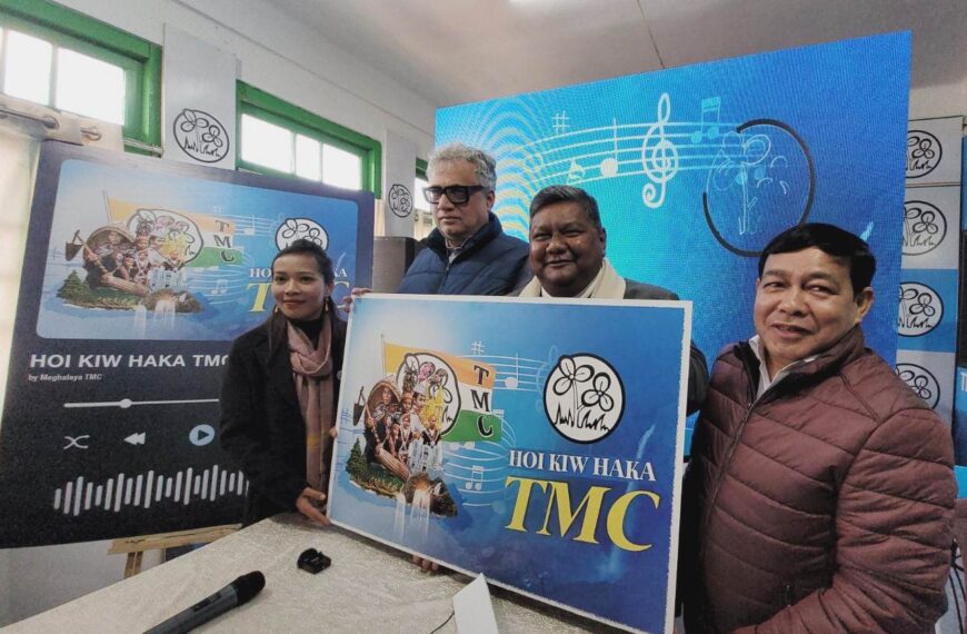 TMC launches its campaign songs both in Khasi and Garo