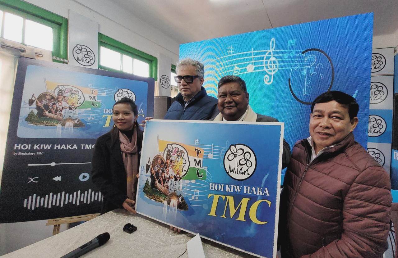 TMC launches its campaign songs both in Khasi and Garo