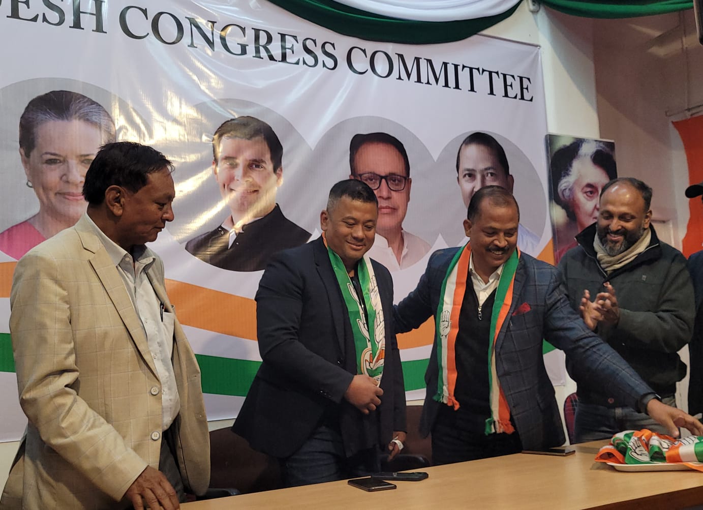 NCP Meghalaya President Saleng Sangma joins Congress