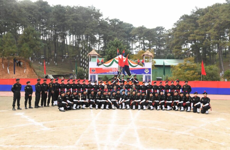 Meghalaya police gets first women’s commando unit