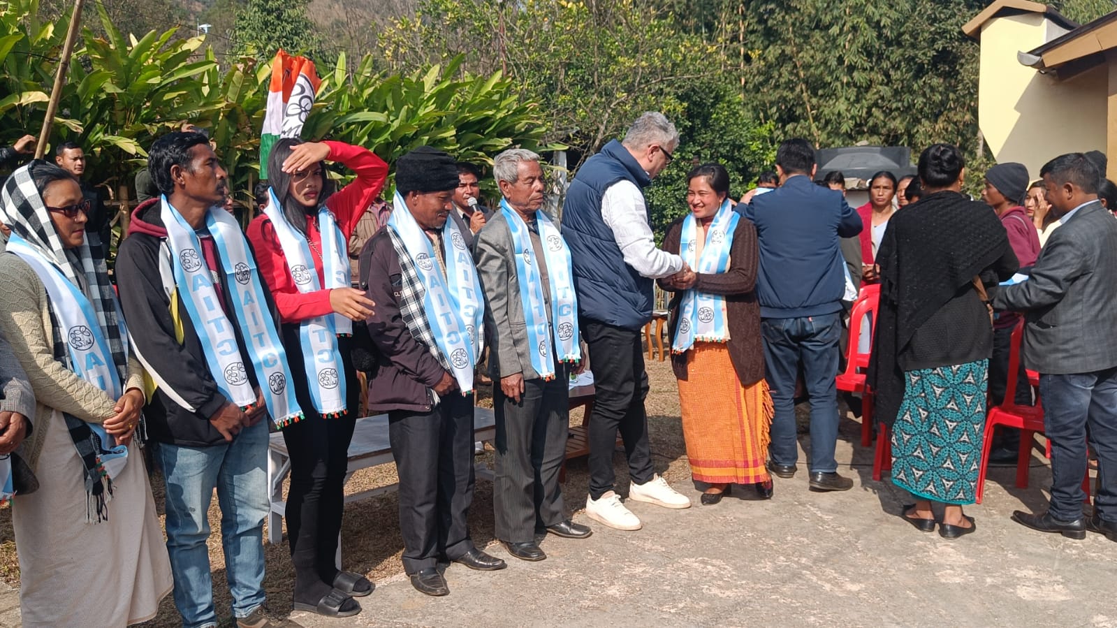 Several leaders from Ri Bhoi and South West Garo Hills joins TMC