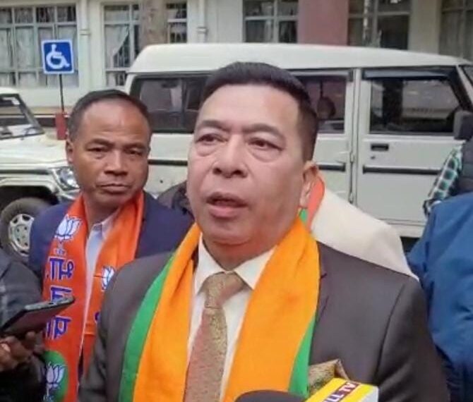 HM Shangpliang assures civil sub-division for Mawsynram once BJP is voted to power