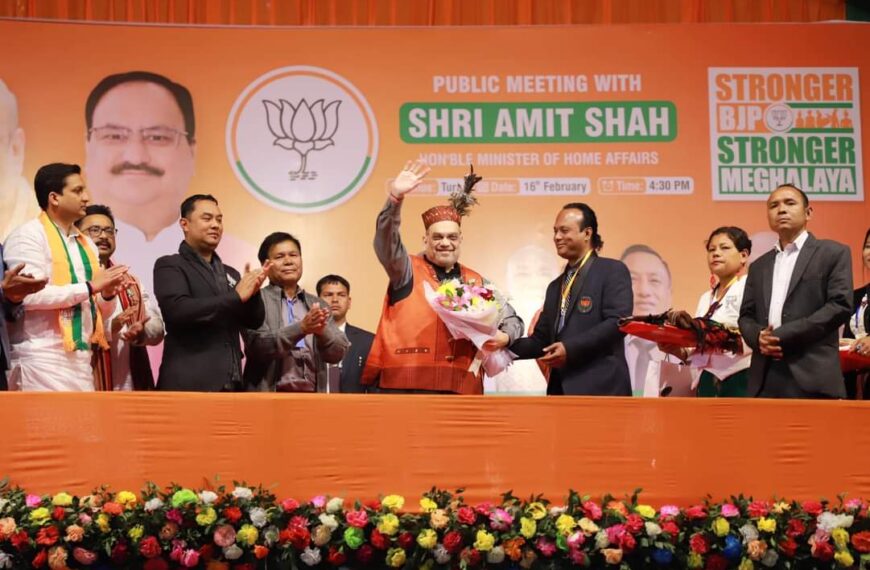 Ahead of polls, BJP Broke Alliance in Meghalaya: Amit Shah