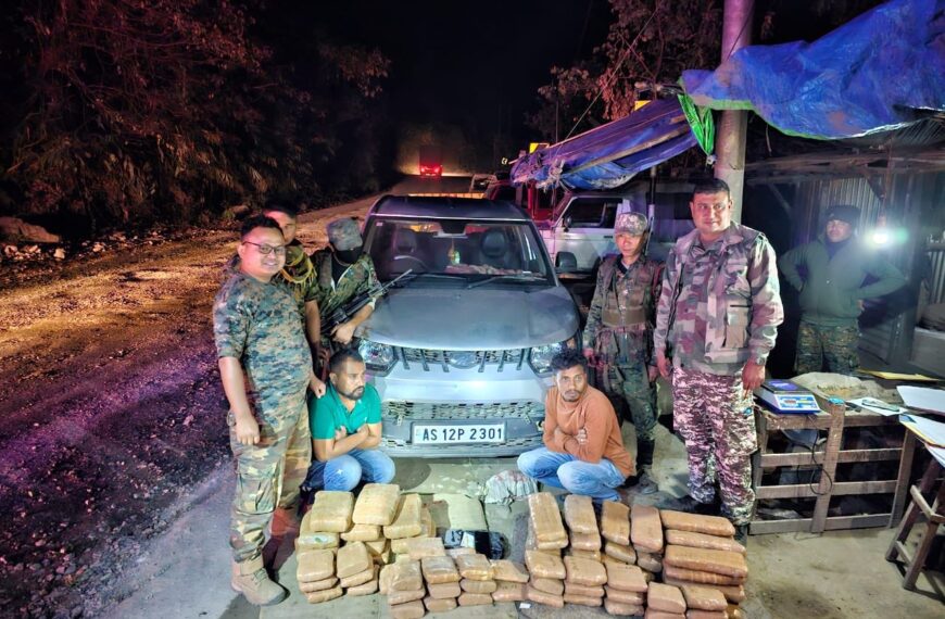 Massive crackdown on drug trafficking in Meghalaya; several nabbed