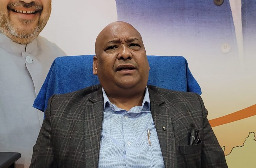 Decision on tenure of Meghalaya BJP prez lies on centre: Mawrie