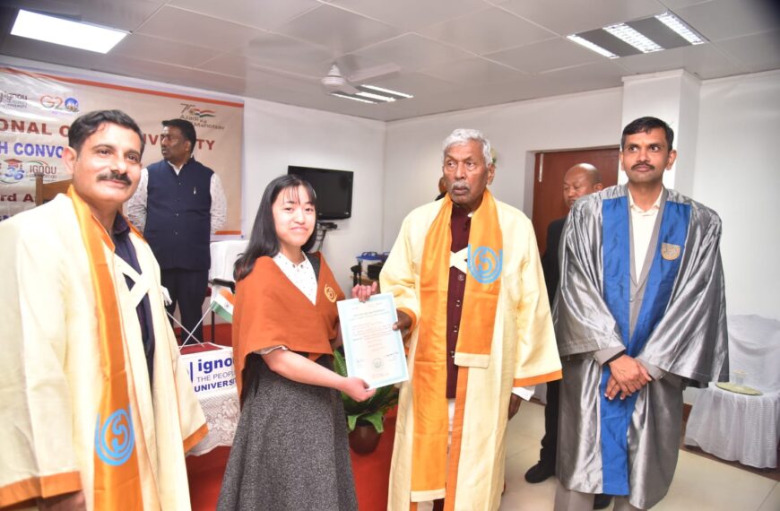 MEGHALAYA GOVERNOR ATTENDS 36TH CONVOCATION OF IGNOU