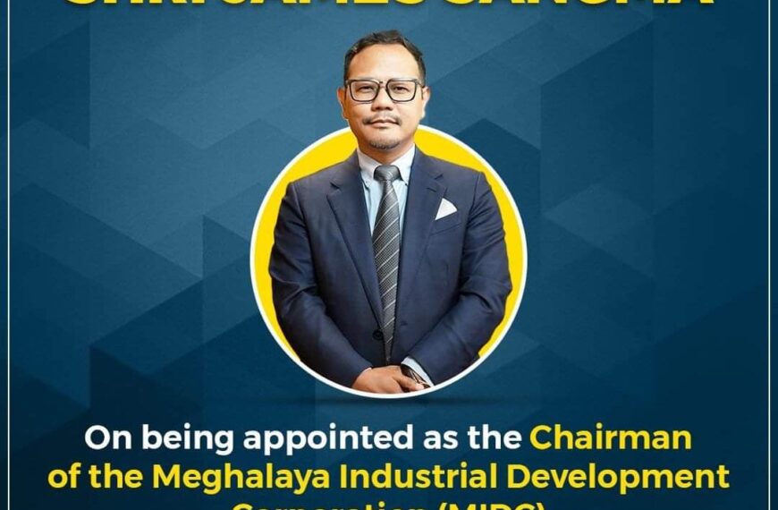 James Sangma appointed as chairman of MIDC