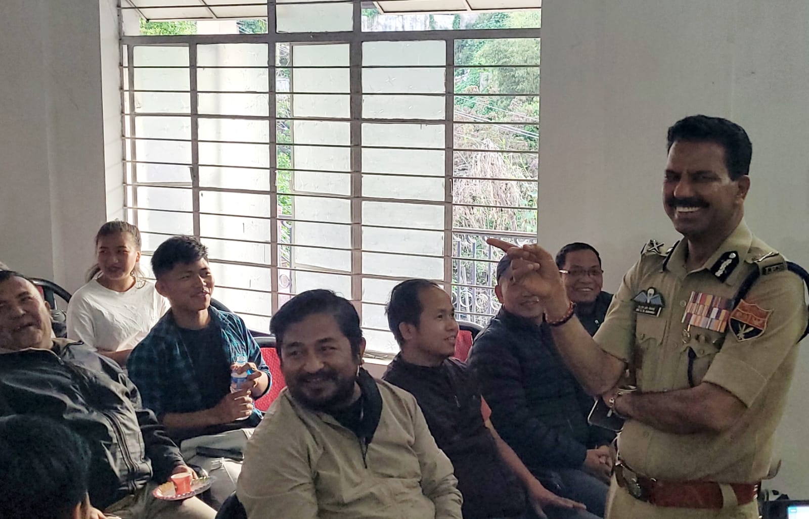 Meghalaya police organises peace meeting with Kukis and Meiteis in Shillong