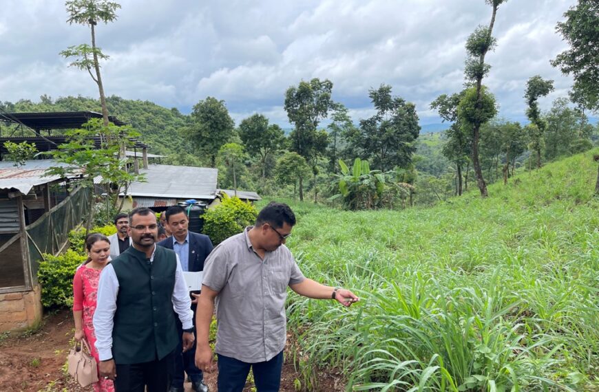 Meghalaya CM Applauds Farmers’ Efforts in Aromatic Plant Cultivation at Byrwa Village