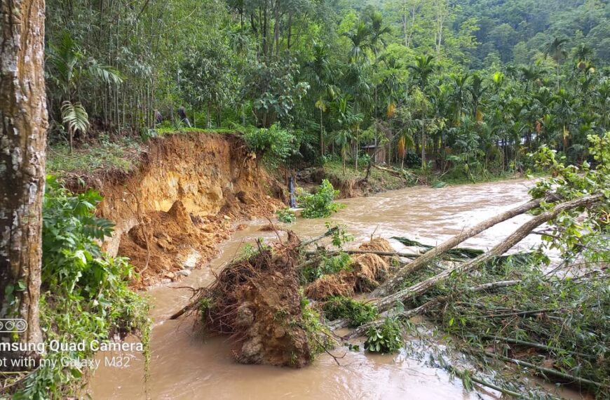 Meghalaya Govt to use drone technology for monitoring floods, Landslides & other natural calamities