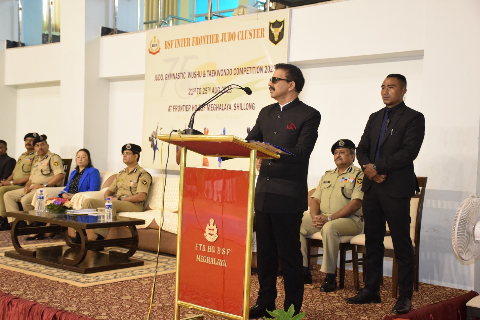 Meghalaya DGP inaugurates BSF Inter-Frontier Judo Cluster Competition 2023 at NEHU, Shillong