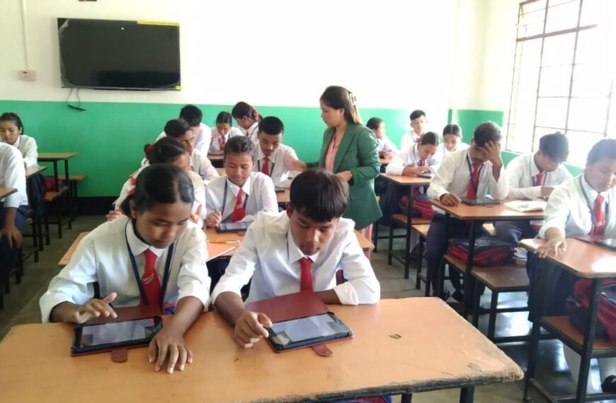 Project Ka Lawei: an initiative of East Jaintia Hills towards Digital learning in Meghalaya