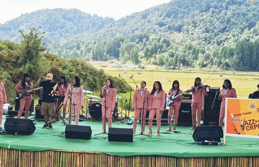 CRPF’s first all women jazz band- Stoney Haven’ enthralls audience at Ziro International Music Festival