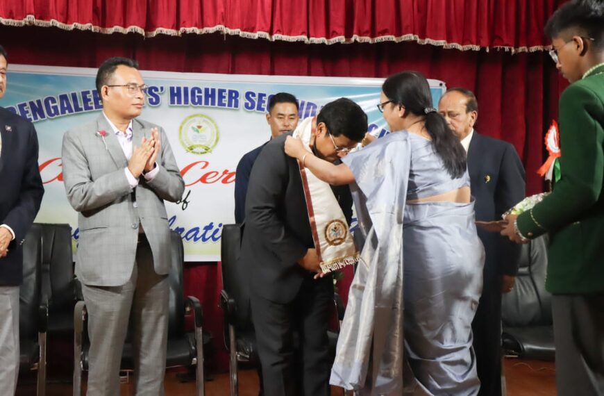 Meghalaya CM attends Laban Bengali Higher Secondary School Centennial Jubilee