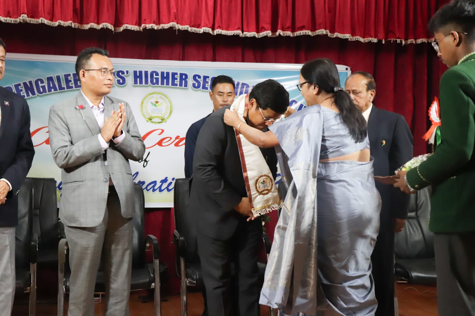 Meghalaya CM attends Laban Bengali Higher Secondary School Centennial Jubilee
