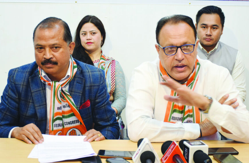 AICC leader Manish Chatrath confident of winning both Shillong and Tura parliamentary seats