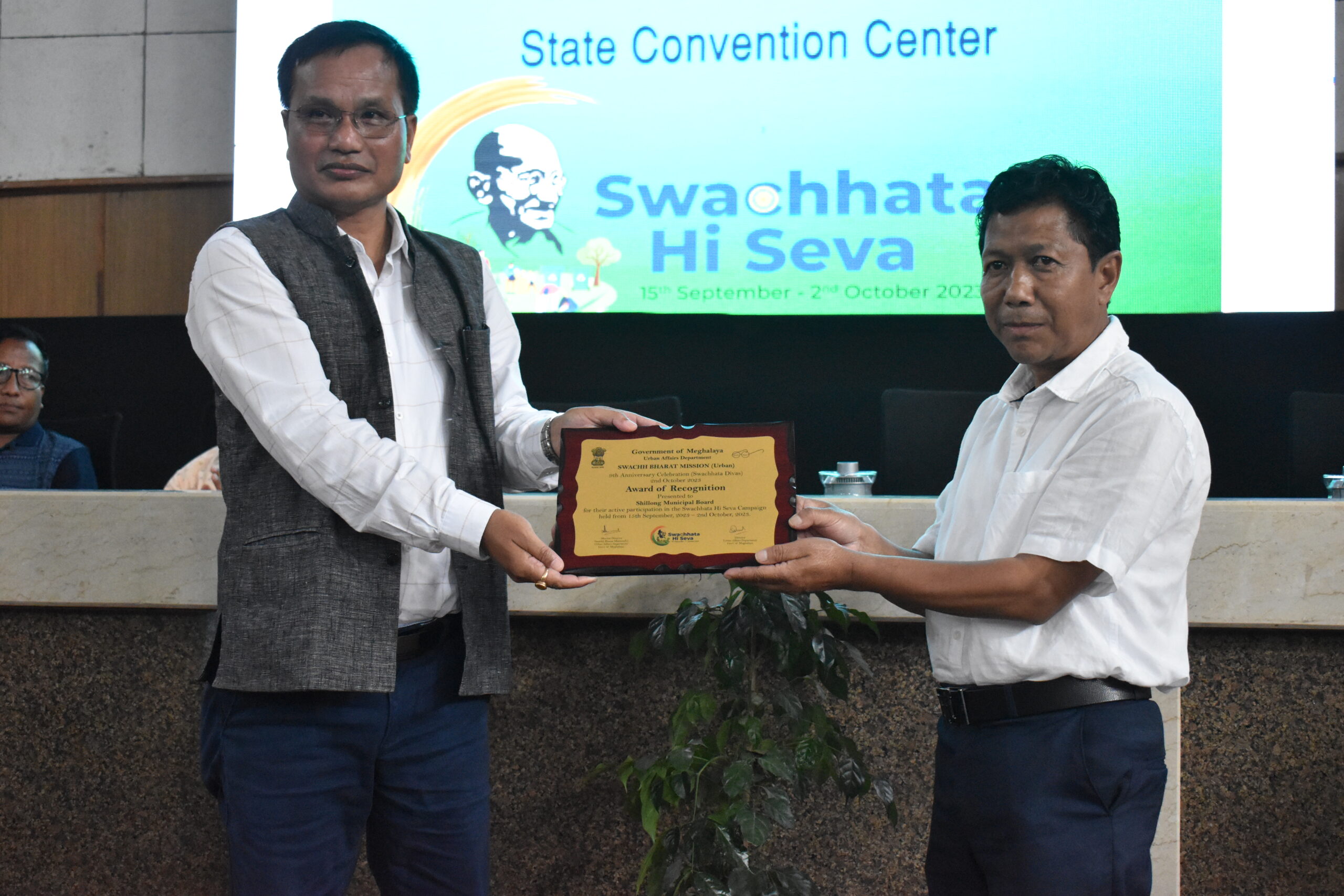 Meghalaya Government observes 9th Anniversary Celebration of Swacchata Divas