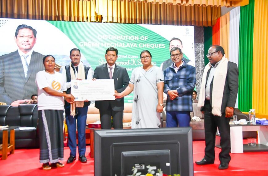 Meghalaya CM launches CM-ELEVATE in Jowai