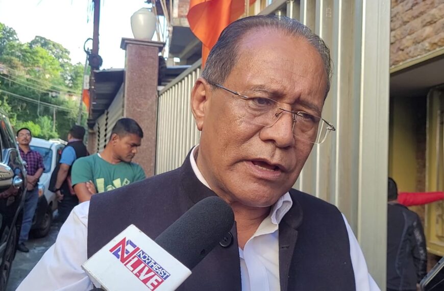 Chuba Ao defends former Meghalaya BJP chief Mawrie says its not possible to satisfy everybody