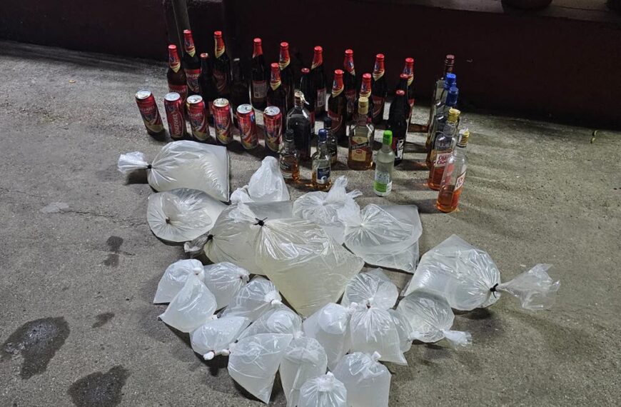 Meghalaya police seizes over one lakh ml of Indian-made foreign liquor