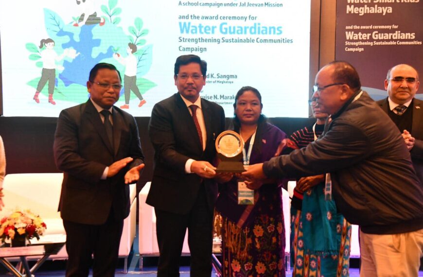 Meghalaya CM launches Water Smart Kids Meghalaya, a school campaign under JJM