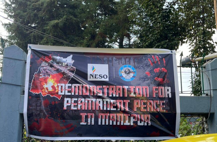 NESO demands Centre invite all parties for dialogue; come up with permanent solution to end Manipur violence