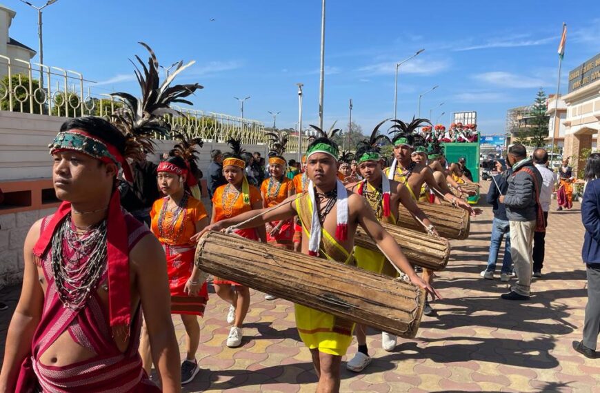 ​Meghalaya Chief Secretary flags off Cultural Procession on Tribal Pride