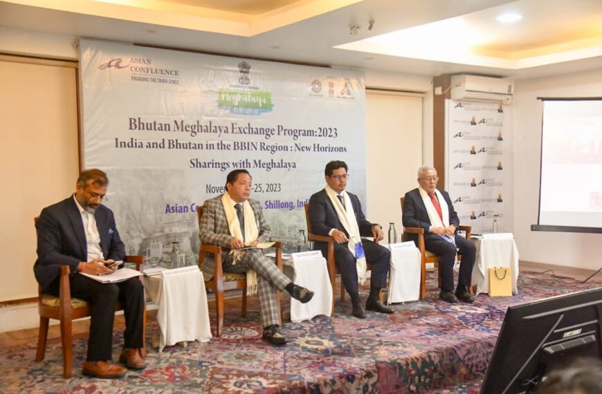 Chief Minister addresses Bhutan-Meghalaya Exchange program