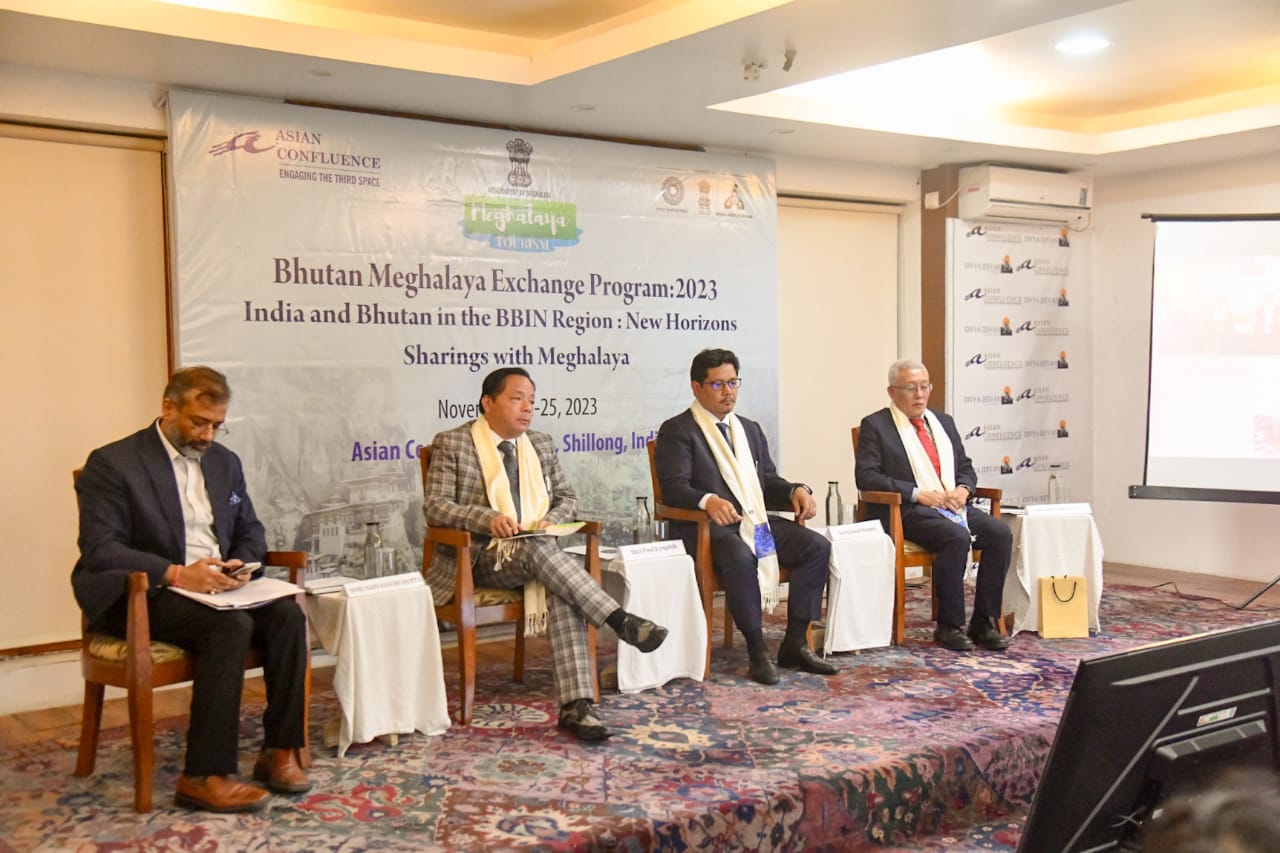 Chief Minister addresses Bhutan-Meghalaya Exchange program