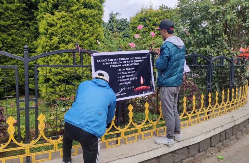 KSU observes poster campaign as a mark of paying tribute to 5 victims killed in Mukroh firing incident