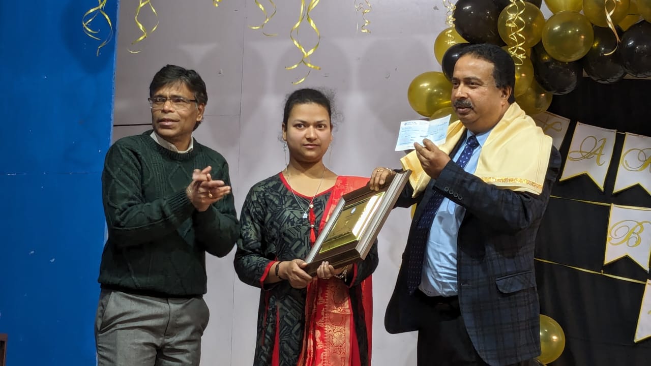 Topper felicitated