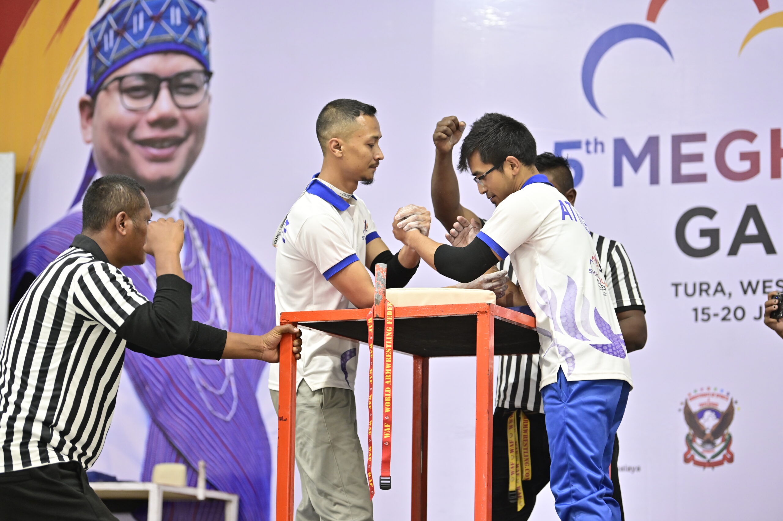 Meghalaya Games: EKH dominates adrenaline-pumping Arm-Wrestling action