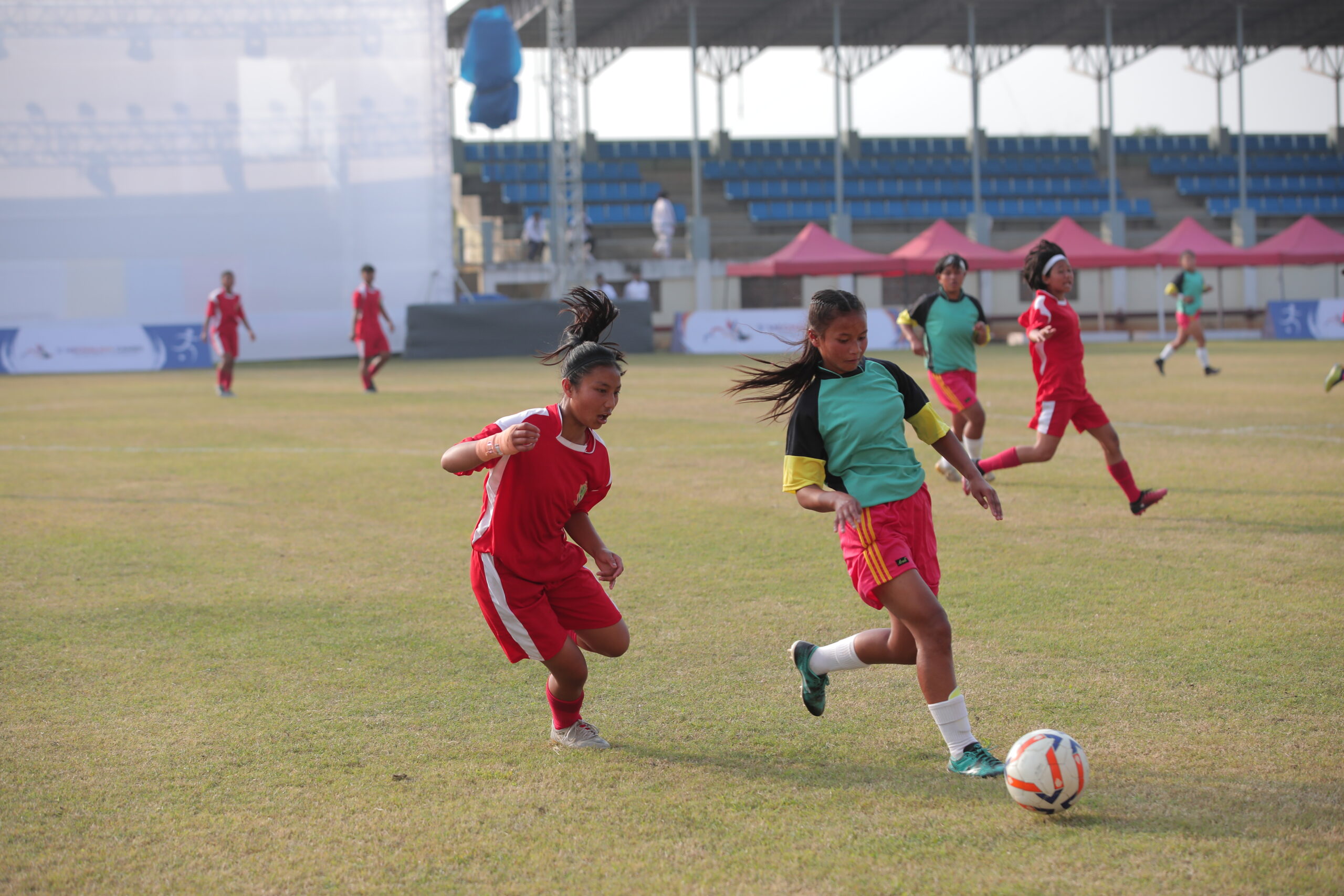 EKH and Ri Bhoi advance to the women’s football final in the 5th Meghalaya Games    
