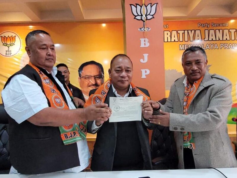 Former TMC MLA Winnerson D Sangma joins BJP; claims many more will join soon