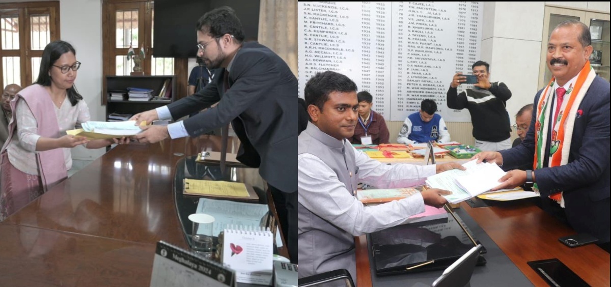 Lok Sabha Polls: 3 from Tura; 4 from Shillong file nominations