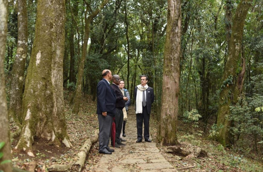 French Ambassador visits Heritage Village Mawphlang