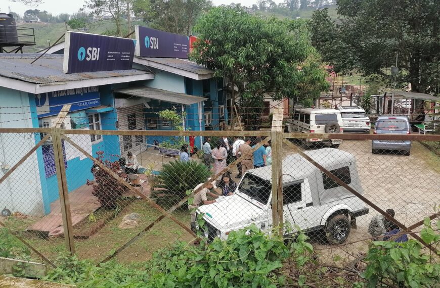 Burglary attempt at SBI Umiam , ICAR branch