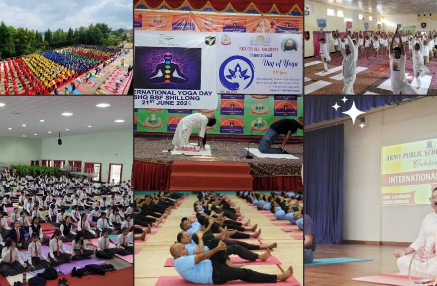 Meghalaya celebrates 10th International Yoga Day