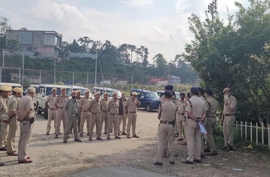 Meghalaya Police taking steps to improve security at vital government installations