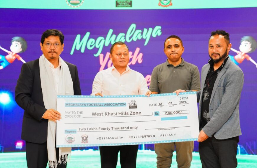 Chief Minister launches MEGHALAYA YOUTH LEAGUE 2024