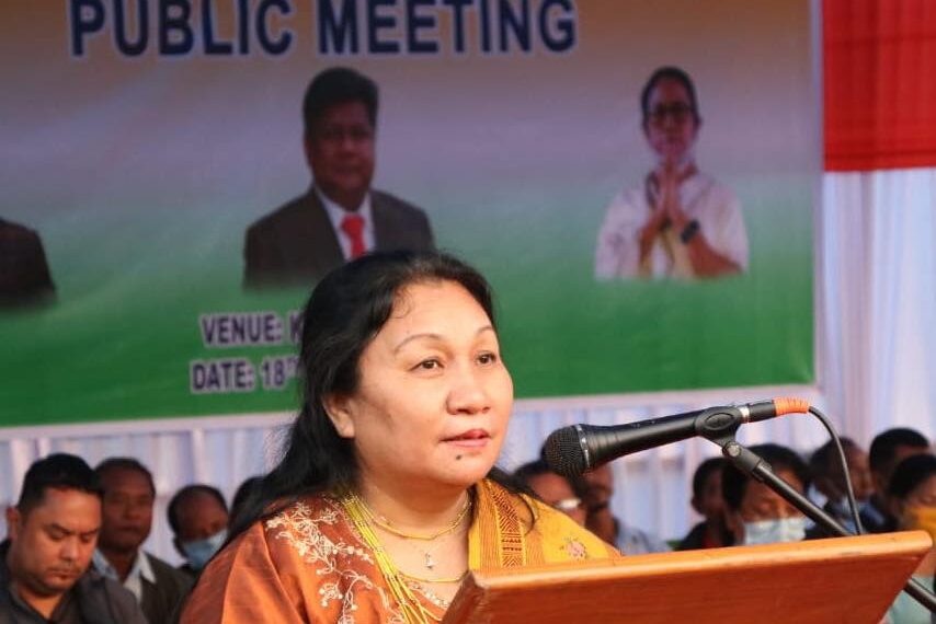 Meghalaya TMC Nominates Sadhiarani M Sangma as candidate for Gambegre Bypoll