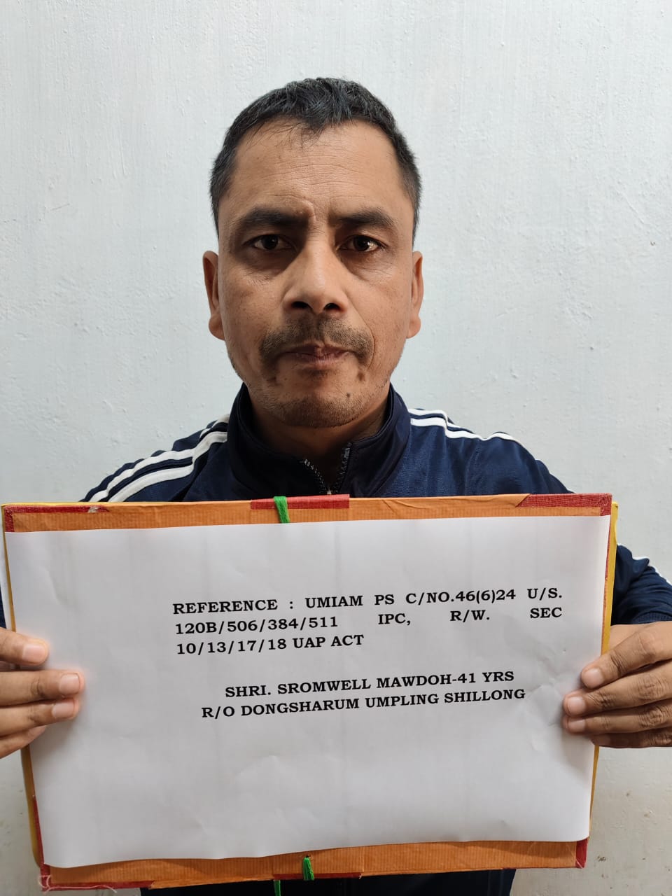 Surrendered HNLC Cadre Arrested for Extortion Involvement in Meghalaya